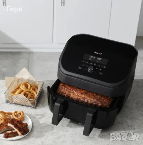 Instant Vortex PLUS VersaZone Air Fryer 8.5 л. Еър фраер, снимка 8 - Фритюрници - 50182061