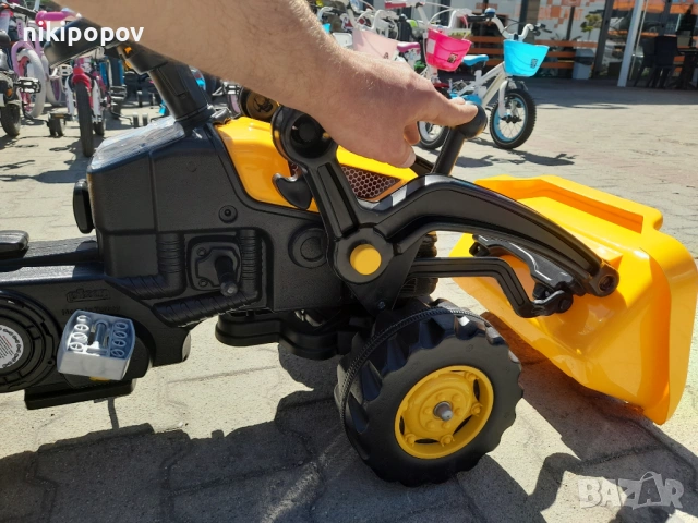 PILSAN Трактор Active с гребло 07315, снимка 11 - Детски велосипеди, триколки и коли - 53564617