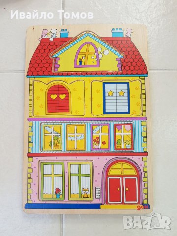 Дървени детски пъзели, снимка 2 - Образователни игри - 27374789