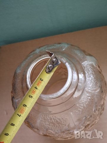 Три стъкла за лампа арт деко, снимка 6 - Настолни лампи - 43351535