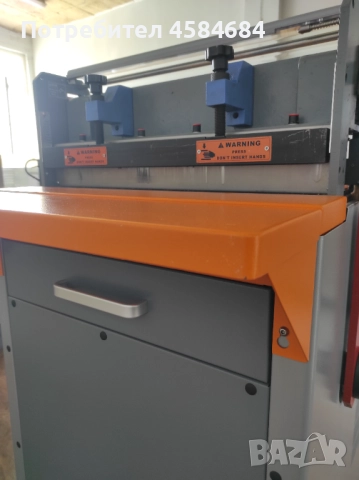 Щанцова машина за подвързване със спирала SUPU Super 450 + 2 щанци, снимка 3 - Други машини и части - 51598046