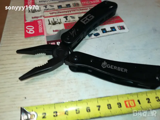 GERBER-BEAR GRYLLS-КЛЕЩИ МЕТАЛНИ СГЪВАЕМИ 2002251916, снимка 4 - Екипировка - 49212930