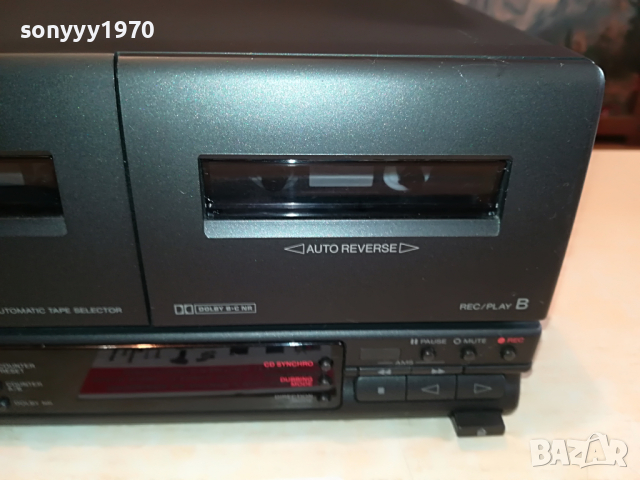 SONY TC-H3800 DECK-MADE IN JAPAN-ВНОС SWISS 0804221323, снимка 8 - Декове - 36387376