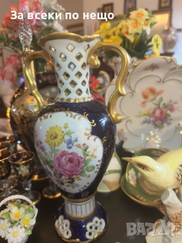 Royal Dux Czechoslovakia Bohemia Circa 1908 - “Вазата” невероятна красота и грандиозност Код P1906, снимка 15 - Вази - 53363476