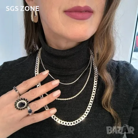 Голям Избор от Италиански Вериги Сребро 925