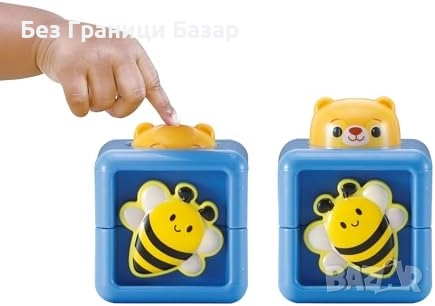 Нов Интерактивен камион с блокове – обучение на числа, форми и текстури, снимка 5 - Образователни игри - 51770235