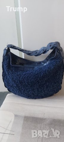 - 50% Хит! Чанта екстравагантна, цвят тъмносин , снимка 1