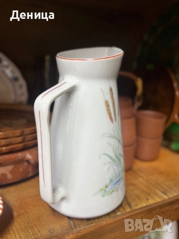 Изида от 1966 с най-рядко срещаната кана  Страхотен ретро модел и рядка декорация Размер-23/16 см , снимка 7 - Други - 52844168