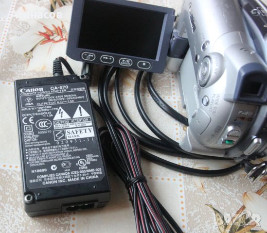 Canon Dc100 Camcorder - малки ДВД дискове, снимка 11 - Камери - 44013799