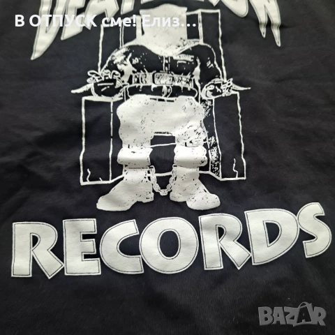 Тениска DEATHROW RECORDS оригинал лицензна хипхоп рап Dr.Dre, снимка 3 - Тениски - 51285705