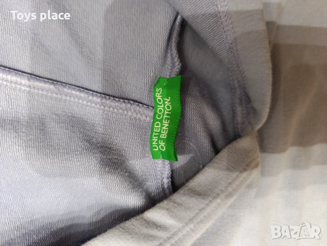 11-12г къс суичър худи Benetton , снимка 5 - Детски анцузи и суичери - 52584666