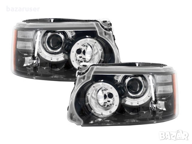 Комплект тунинг ксенонови фарове за Range Rover Sport L320 (2009-2013),L/R, снимка 2 - Части - 33371026