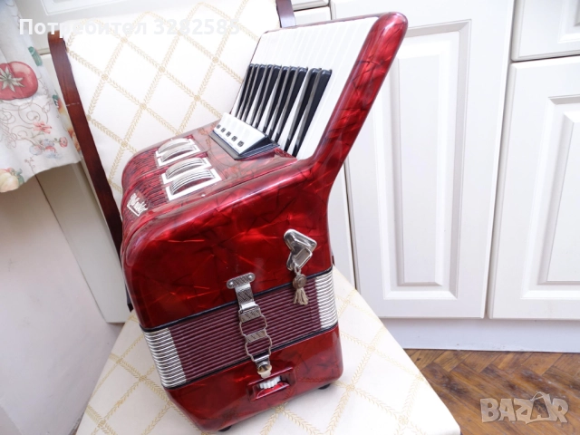 Акордеон Велтмайстер 40 баса, снимка 10 - Акордеони - 52131191