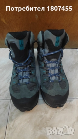 SALOMON дамски велурени туристически обувки.