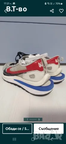 Nike sacai унисекс маратонки, снимка 8 - Маратонки - 49944318