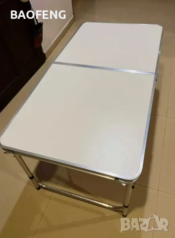 Нови Компект Сгъваема Маса и 4 Стола Malatec от алуминии ULTRA от вносител , снимка 14 - Къмпинг мебели - 50481150