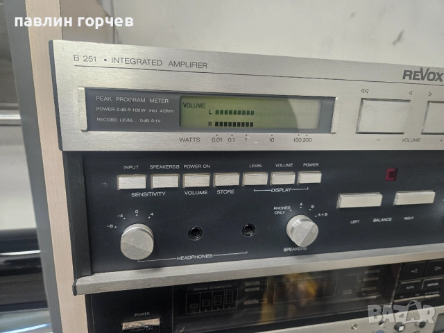 Усшлвател  Revox b251, снимка 4 - Ресийвъри, усилватели, смесителни пултове - 53115103
