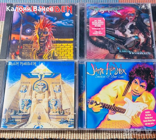 Dragonforce,Jimi Hendrix , снимка 1 - CD дискове - 37676644