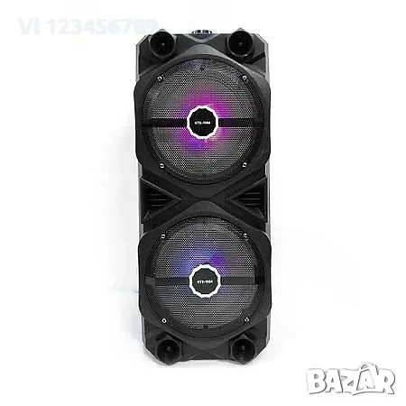 Двойна Караоке колона 2х6" с микрофон: KTX-1054, снимка 2 - Тонколони - 50786336