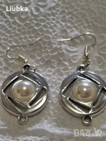 ръчно изработени обеци, снимка 2 - Обеци - 53467888