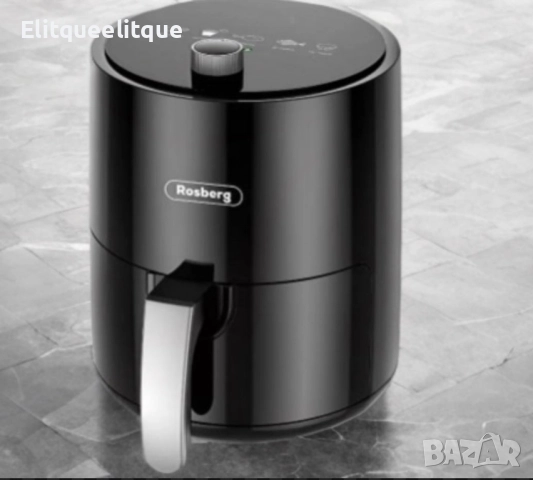 Фритюрник, 1200W, 2.5л. до 200°C, Черен, снимка 4 - Фритюрници - 52187998