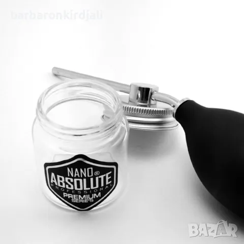 Стъклен апарат за пудра, снимка 5 - Козметични уреди - 48088903