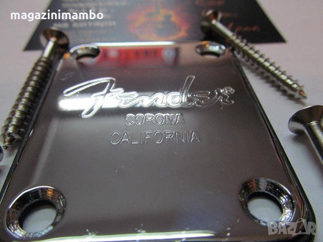 Fender Corona California-Плочка с лазерно изписано лого, снимка 4 - Китари - 26760098