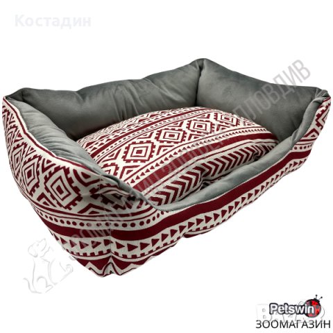 Легло за Домашен Любимец - за Куче/Коте - S, L размер - Шарена Разцветка 2, снимка 2 - За кучета - 36543451