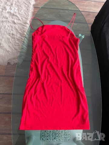 Дамска червена рокля, снимка 2 - Рокли - 37684607