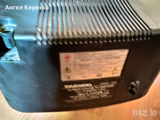 TV DAEWOO 14 инча с лек проблем за ремонт, снимка 3 - Части и Платки - 50519045
