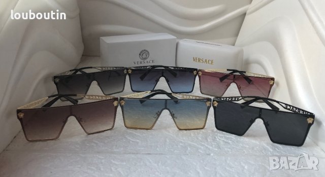 Versace мъжки слънчеви очила маска Дамски слънчеви очила унисекс, снимка 12 - Слънчеви и диоптрични очила - 38808024