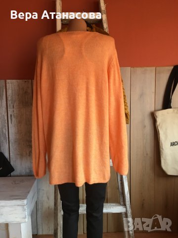 🧣👢💄Красив блейзър/жилетка в прасковен цвят Laura Torelli✨, снимка 3 - Жилетки - 43591591