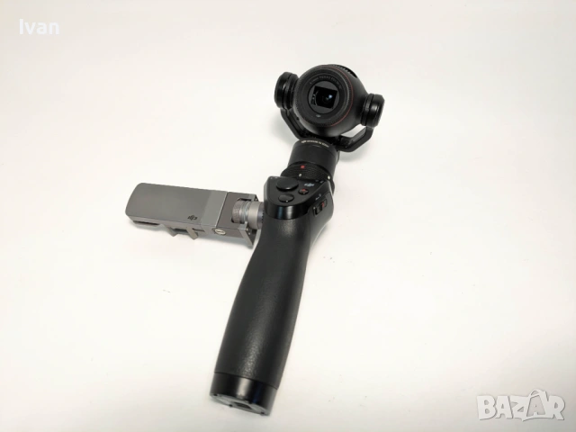 DJI OSMO+ PLUS Ръчна 4K 12MP стабилизираща камера + Z-AXIS монтажно рамо гимбал, снимка 3 - Камери - 53587453