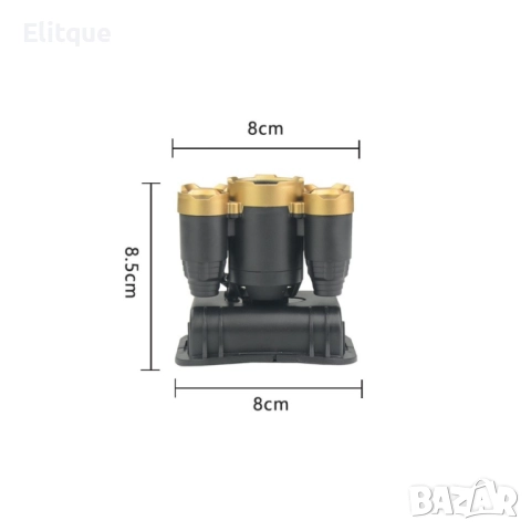 Фенер за глава с регулируема лента и вградена акумулаторна батерия FL100, снимка 3 - Други - 52805579