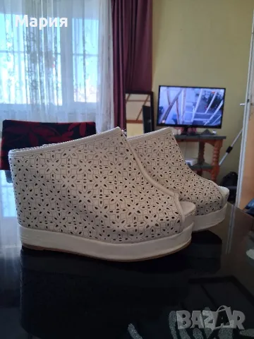 дамски обувки на платформа , снимка 1