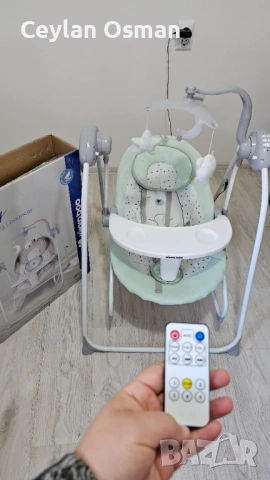 Бебешки електрическа люлка 