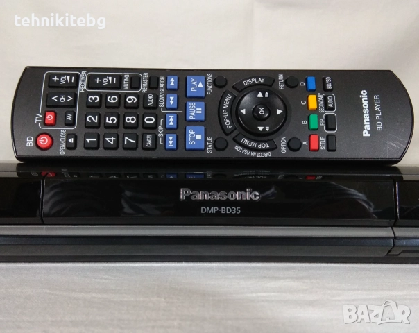 ⭐⭐⭐ Panasonic DMP-BD35 ⭐⭐⭐ Blu-Ray/DVD/CD/MP3 плеър със SD карточетец и LAN, снимка 4 - Аудиосистеми - 51646387
