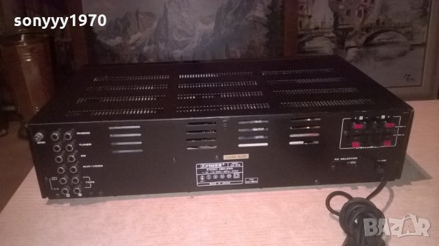 fisher AMPLI-japan 470w на трафа, снимка 15 - Ресийвъри, усилватели, смесителни пултове - 27481888