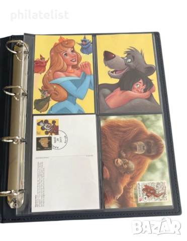 прозрачни листи LUX A4 за четири пощенски картички 2CT - 106х150 мм опаковка от 5 бр GRANDE стандарт, снимка 2 - Филателия - 52406061