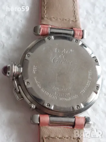 Автоматичен Часовник Картие Паша(Cartier Pasha 2324)модел 2005г., снимка 3 - Дамски - 48291980