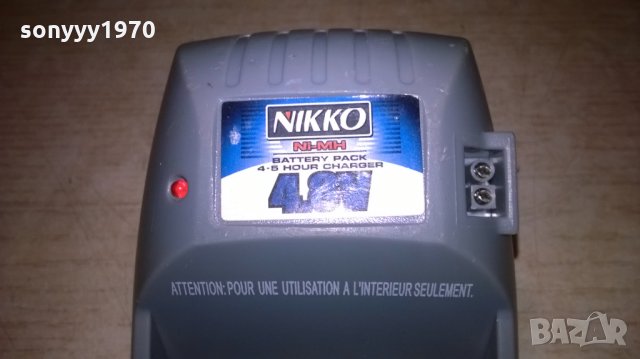 nikko battery charger-4.8в-внос франция, снимка 5 - Електрически играчки - 26241932