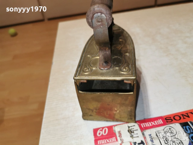 СТАРА ЮТИЯ-МЕД/МЕСИНГ-ВНОС SWISS 1701261836, снимка 16 - Антикварни и старинни предмети - 53134311