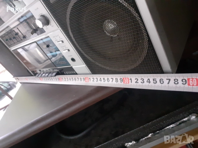 Стар колекционерски радио касетофон - Sanyo C 30 - Уникален, снимка 7 - Антикварни и старинни предмети - 51748558