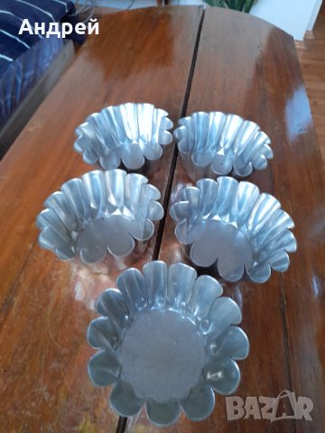 Стари форми за сладки,мъфини #11, снимка 5 - Антикварни и старинни предмети - 43732026