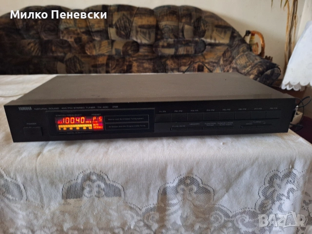 YAMAHA TX-400 HI FI STEREO TUNER.MADE IN JAPAN.16 MEMORY.