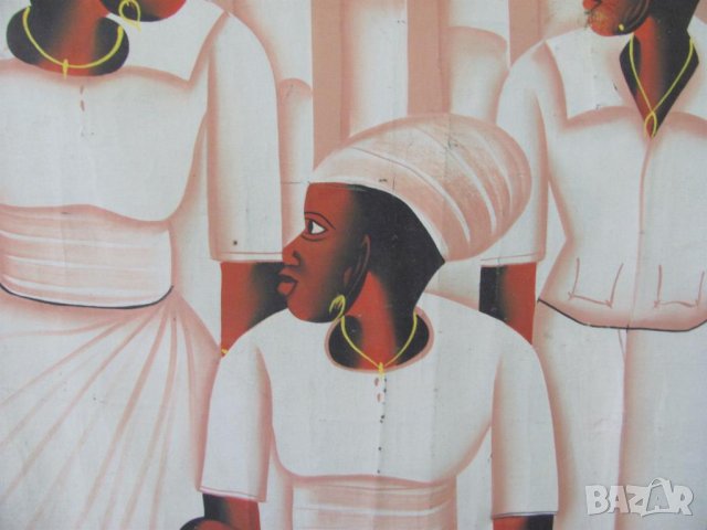 Много Голяма Картина Масло Платно Подписана 100х70см., снимка 4 - Картини - 43224764