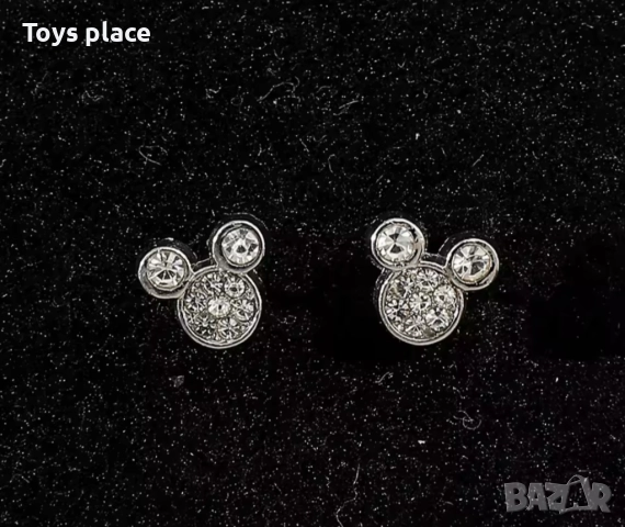 Обеци Minnie mouse , снимка 2 - Обеци - 52631596