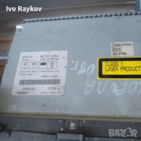 TOYOTA COROLLA CAR RADIO CD 86120-12B00 CQ-JS7670A, снимка 2 - Части - 47551009