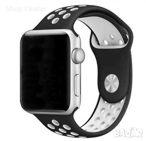 Спортна силиконова каишка Apple Watch 49mm 45mm 44mm 42mm 41mm 40mm 38mm, снимка 4 - Аксесоари за Apple - 35801456