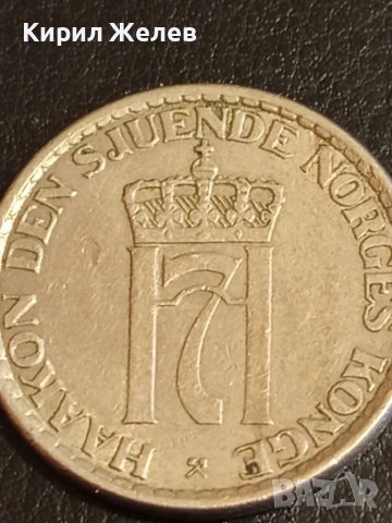Стара монета 1 крона 1956г. Норвегия рядка за КОЛЕКЦИЯ ДЕКОРАЦИЯ 31460, снимка 5 - Нумизматика и бонистика - 48939987
